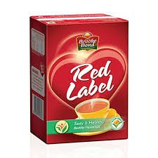 Brooke Bond Red Label Tea Leaf Carton