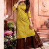 Bandhani Kurti with Sharara 302 (M)