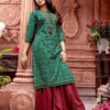 Bandhani Kurti with Sharara 308 (L)