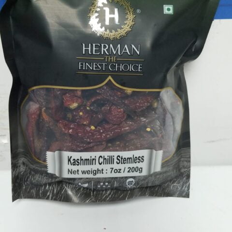 Kashmiri chilli stemless 200g