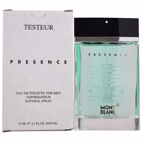 MONTBLANC Presence EDT for men 75 ml (Tester Pack)