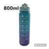 Macaron Gradient Color (Green/Purple) 800ml