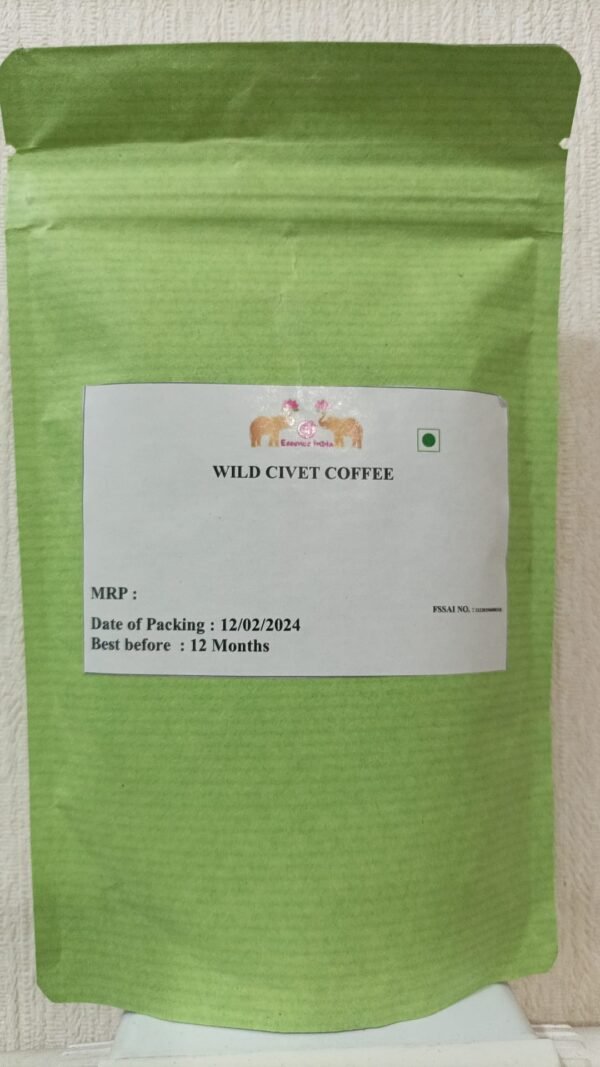 Indian wild Civet Coffee (Kopi Luwak ) 100g